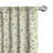 Daisy Floral Semi-Sheer Rod Pocket Curtain Panels