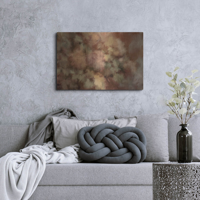  «Fall Floret 1» par Ashley Bradley, art mural en métal, H 24 po x l 36 po