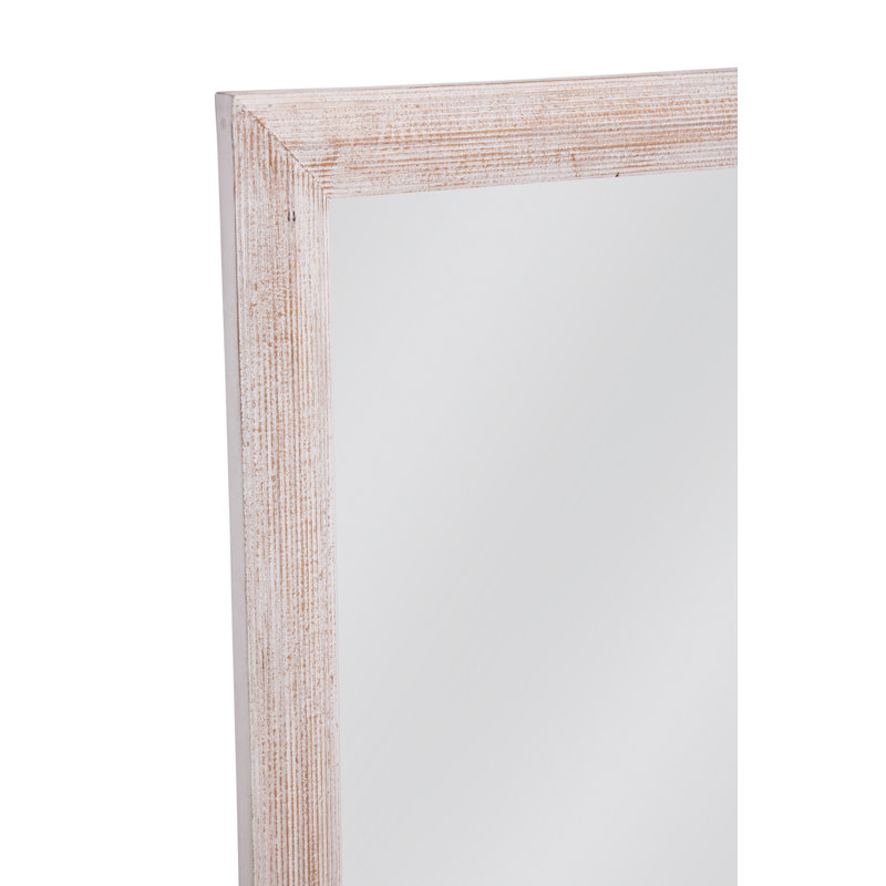Gavina Wood Rectangle Wall Mirror