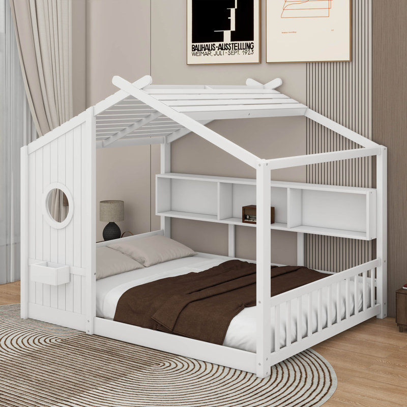 Lit double pleine grandeur, Blanc