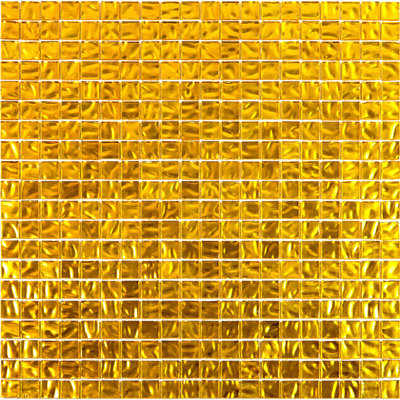 Altin 0.6" x 0.6" Glass Grid Mosaic Wall & Floor Tile