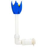 Blue Adjustable Flower Fountain for Swimming Pool and Spa