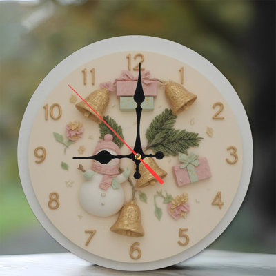 Horloge féerique dansant sur une étincelle