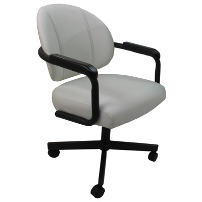 18'' H Upholstered Metal Armchair