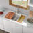 33 Inch Drop-In Granite Composite Kitchen Sink Workstation 50/50 Double Bowl Quartz Kitchen Sink