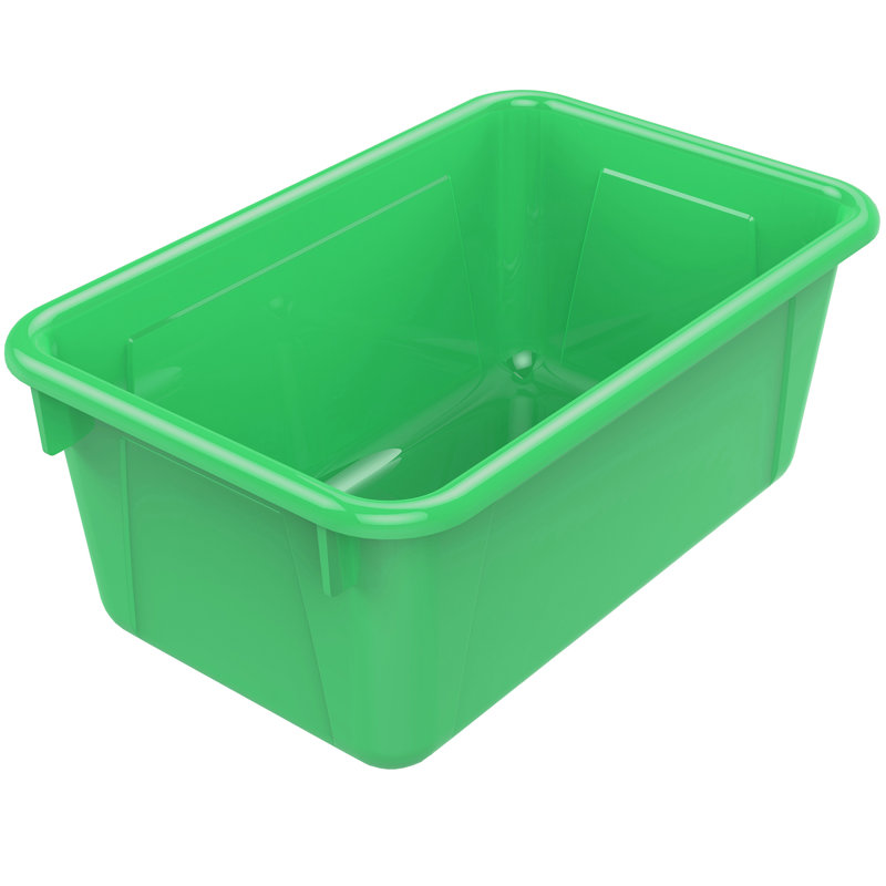 Petit bac Storex Storex, vert, paquet de 5, Vert