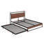 Grand lit plateforme en métal Tinie-1025667713