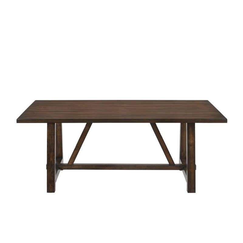 Kaelyn Dark Oak Finish Dining Table