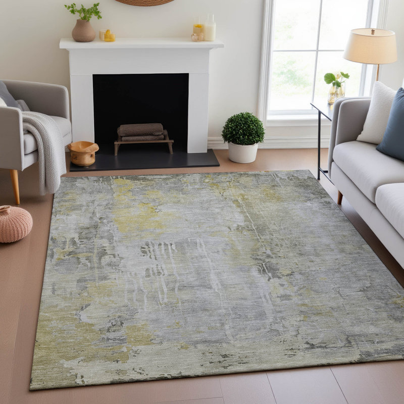 Tapis de qualité supérieure lavable à la machine Kelton AMF1233, Rectangulaire 8 pi x 10 pi