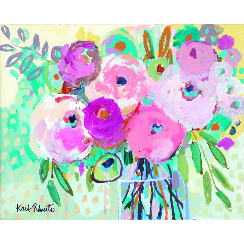 «Bloom Where You Are Planted», reproduction sur toile tendue, H 36 po x l 48 po