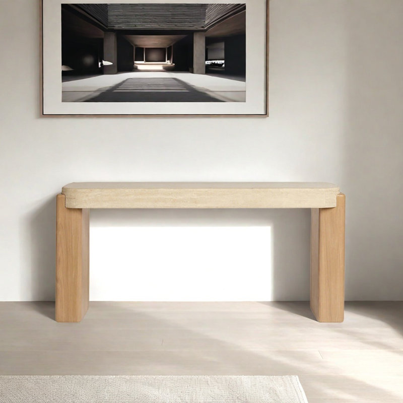 Console Modern Minimalist Luxury, H 29,53 po x l 62,99 po x P 17,72 po