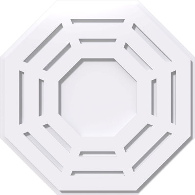 Médaillon de plafond contemporain en PVC Westin