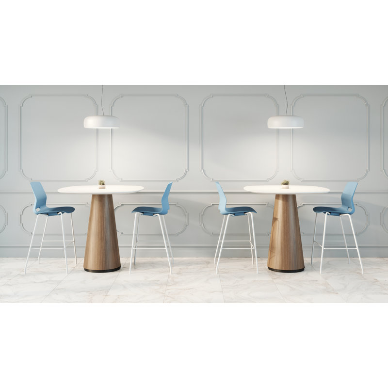 Tabouret de bar Wille Lola, Bleu ciel, Tabouret de bar (assise de 30 po de hauteur)