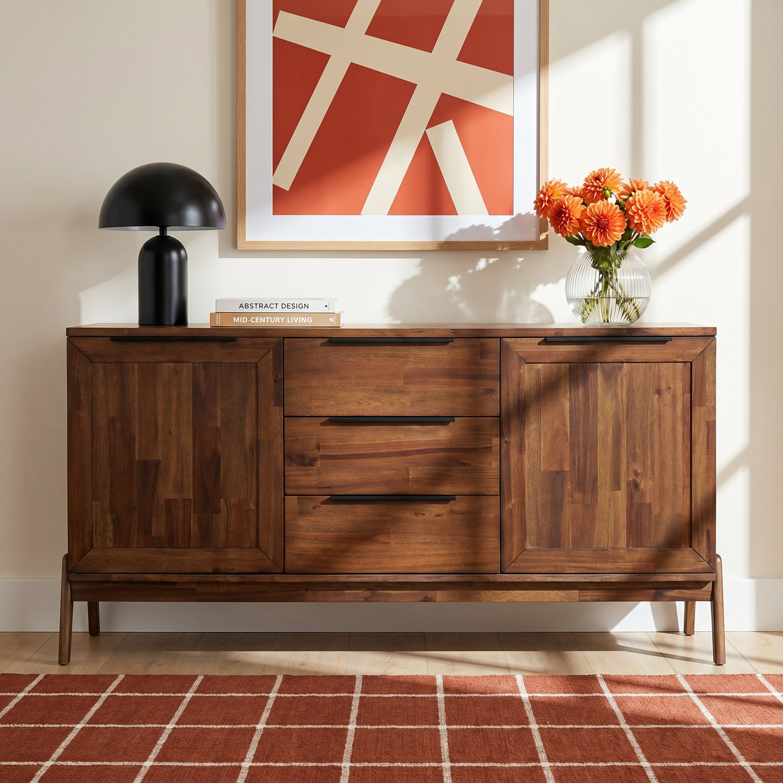 Vanfleet Acacia Sideboard, Brown