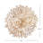 Glam Abstract Iron Wall Decor
