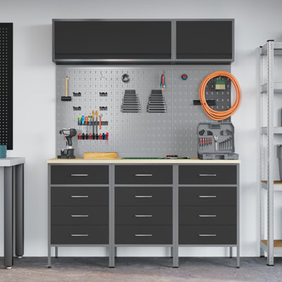 Work Cabinet Set with Drawer with Storage