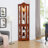 Corner Curio Cabinet With Lights-2096373667