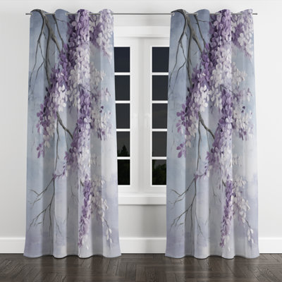 Anderzon - Traditional Velvet Grommet Curtain - Room Darkening - 1 panel
