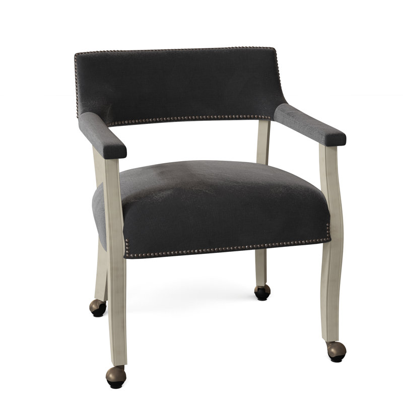 Fauteuil Thayer, Étain, Minuit 9953, Tabac