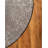 Round Anneliesse Ikat Onyx Area Rug