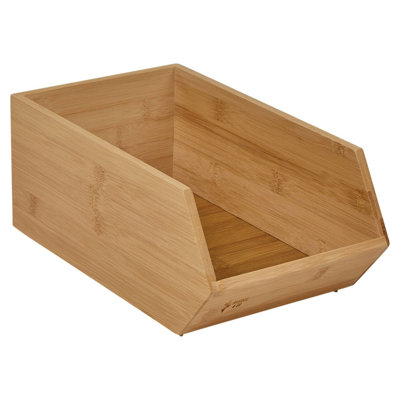 Bosonohy Bamboo Compartment Makeup Organiser