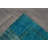 Wool Geometric Patchwork Distressed Area Rug 7x10