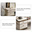Meuble-lavabo en bois massif 47,24 po