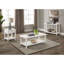 Table de bout en bois vieilli avec 1 tiroir Castleton-129206737