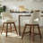 Bisto Modern Faux Leather Swivel Bar Stool with Cutout Backrest-466326318-466326317