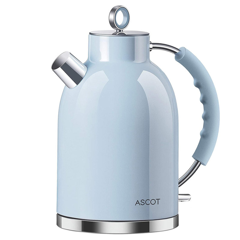 Bouilloire électrique 1,5 L 1500 W, Bleu clair