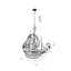 Lustre bateau en cristal 4 lumières Eclectic-100915438