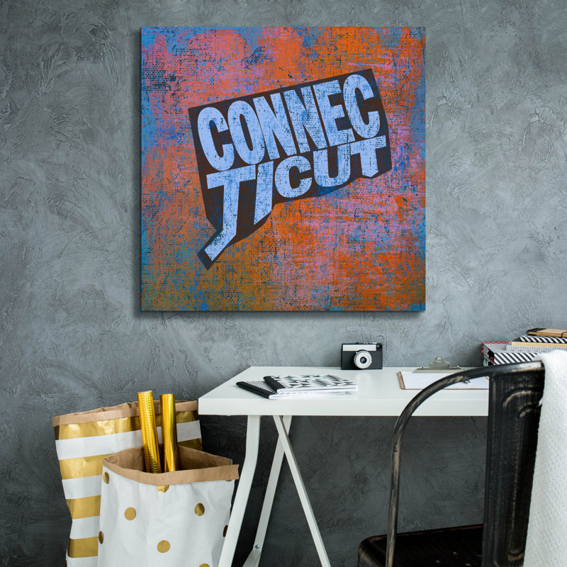 «Connecticut» par Art Licensing Studio, art mural sur toile