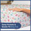 Ensemble de draps pour enfants, literie en microfibre douce, confortable et respirante, draps faciles d'entretien-106537210-106537201