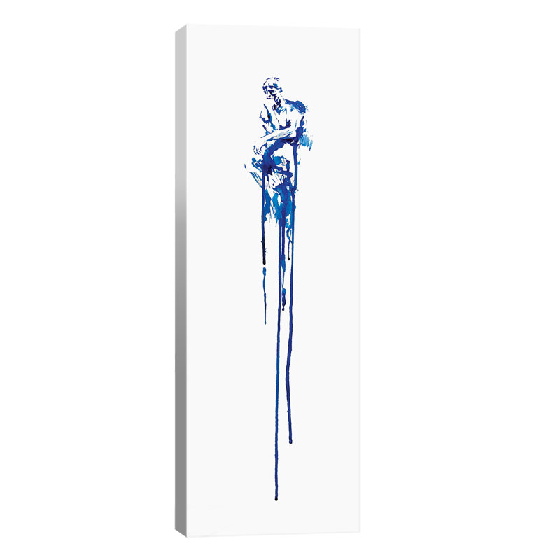 This One Fleeting Thought by Marc Allante - Wrapped Canvas Panoramic Painting, 30.48 cm H x 91.44 cm W x 1.91 cm D