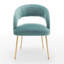 Chaise avec accoudoirs en velours Lokelani-1936702233-1908243614