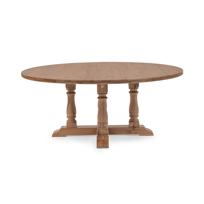 Marina Oak Wood Dining Table