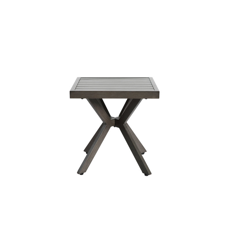 Table en aluminium coulé (table incluse seulement)