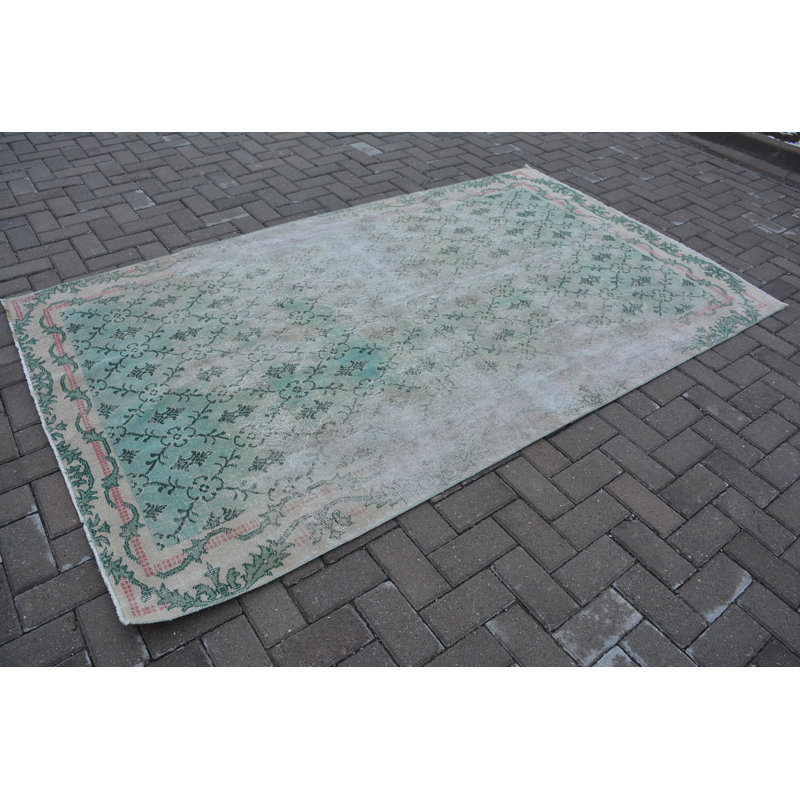 Tapis 4,7 x 8 pi, tapis turc, tapis frais, tapis tendance, tapis marocain beige, tapis rétro