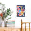 Vibrant Funk Soul Abstract Modern Architecture Wall Art Print-135625127