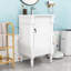 Meuble-lavabo de 18 pouces avec lavabo peu encombrant - élégant-2093330100