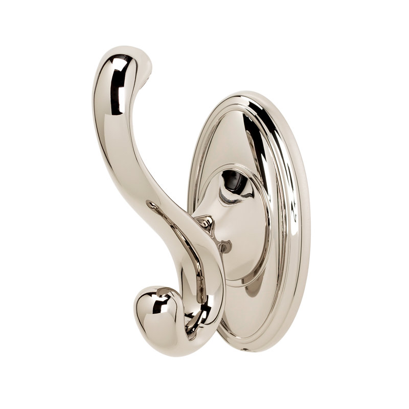Single Robe Hook, Polished Nickel