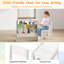 Ensemble de table et de chaises pour enfants avec chevalet, tableau blanc et rouleau de papier pour tableau noir-271571052