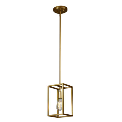 Luminaire suspendu géométrique 1 lumière Gwendel