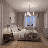 Oreane 4-Light Chandelier in Brushed Nickel-1954205360