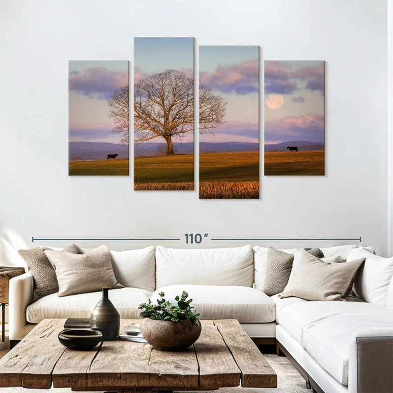 Alvord Meeting At Dawn, 54" H x 84" W