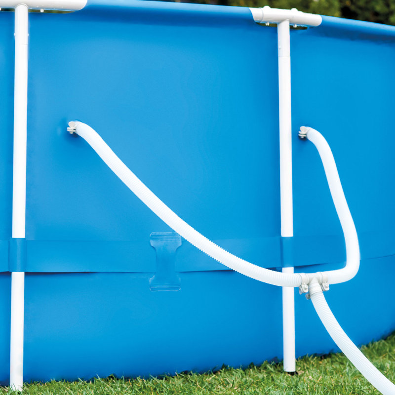 Intex Round Hard Sided Pool 52 H x 288 W x 288 L , with Pump Included
