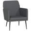 Ghada Faux Leather Armchair-1764847934