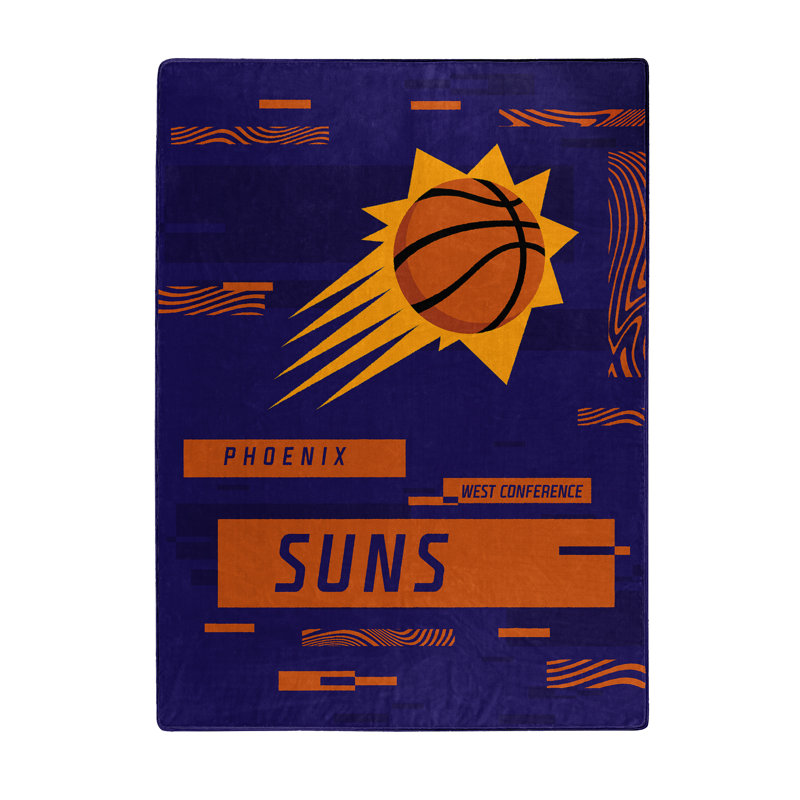 Throw Blanket, Orange/Blue, Phoenix Suns