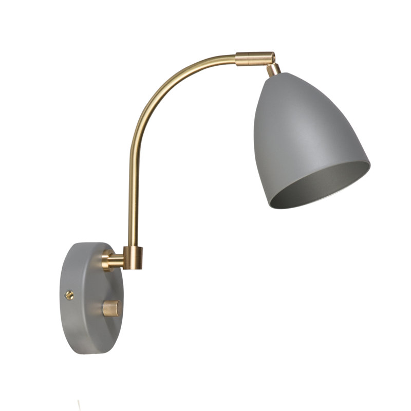 Deluxe Plug-in Spotlight, Grey