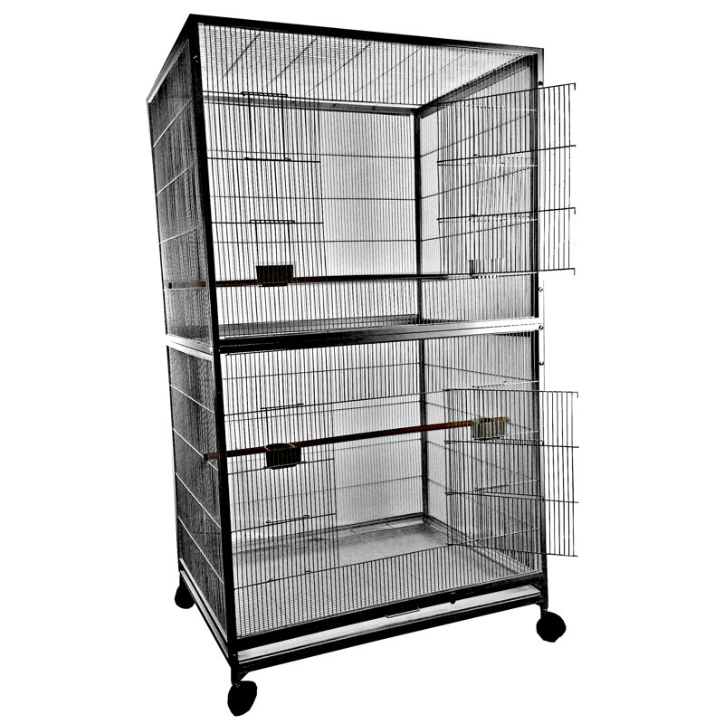 4030FL Extra large Flight Cage Black, Black